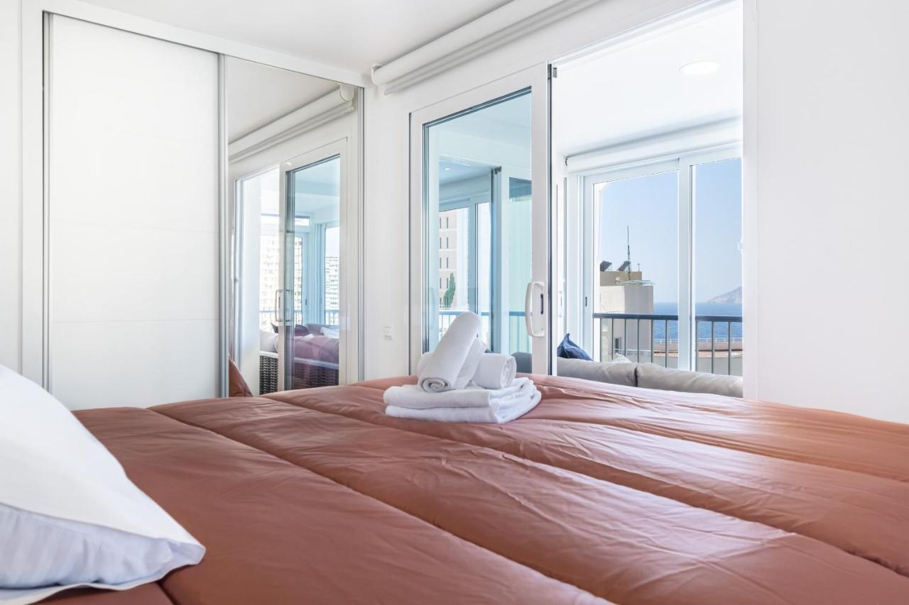 Ferienwohnung Halcon Deluxe 5-A Benidorm Exterior foto