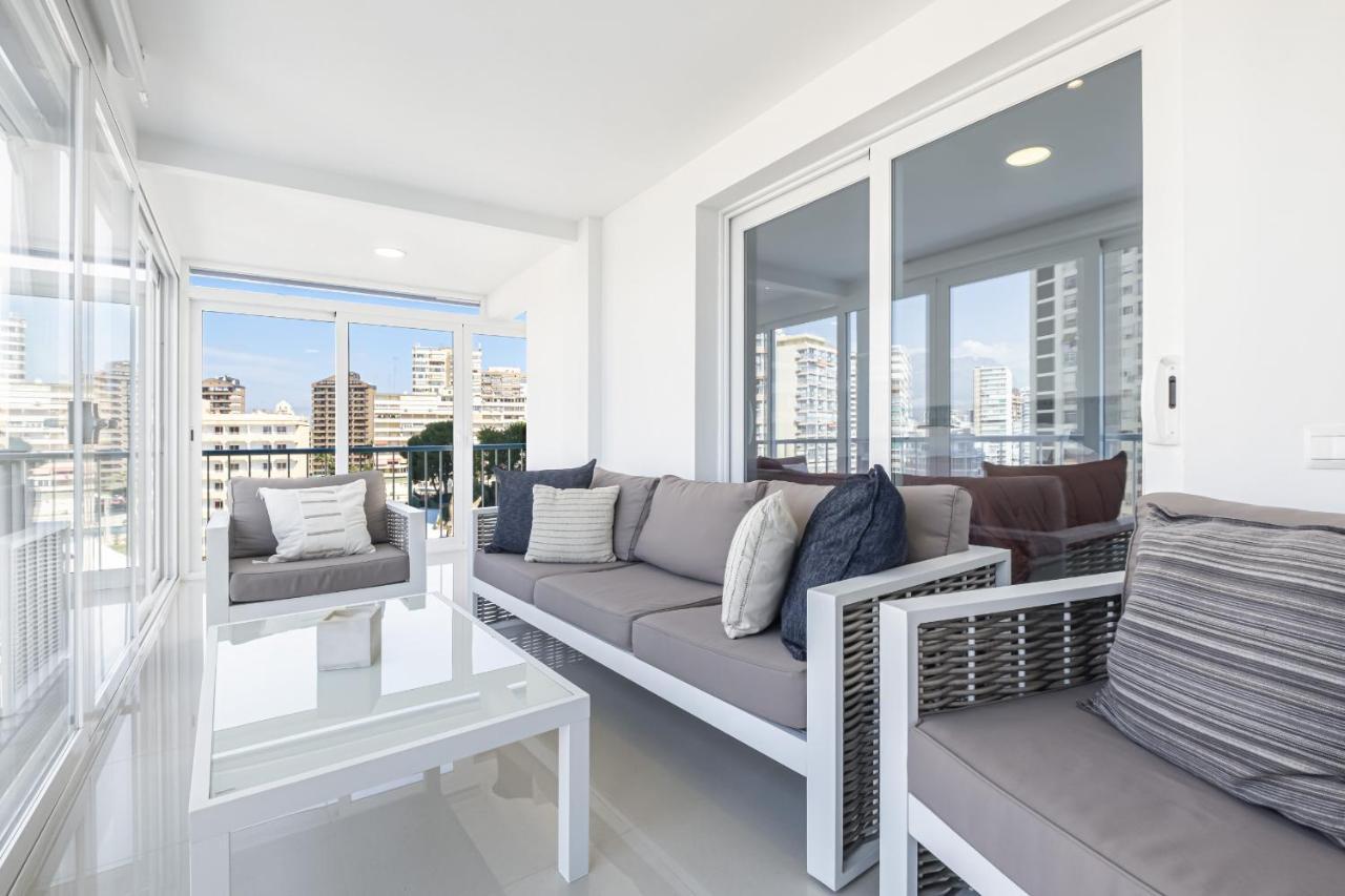 Ferienwohnung Halcon Deluxe 5-A Benidorm Exterior foto