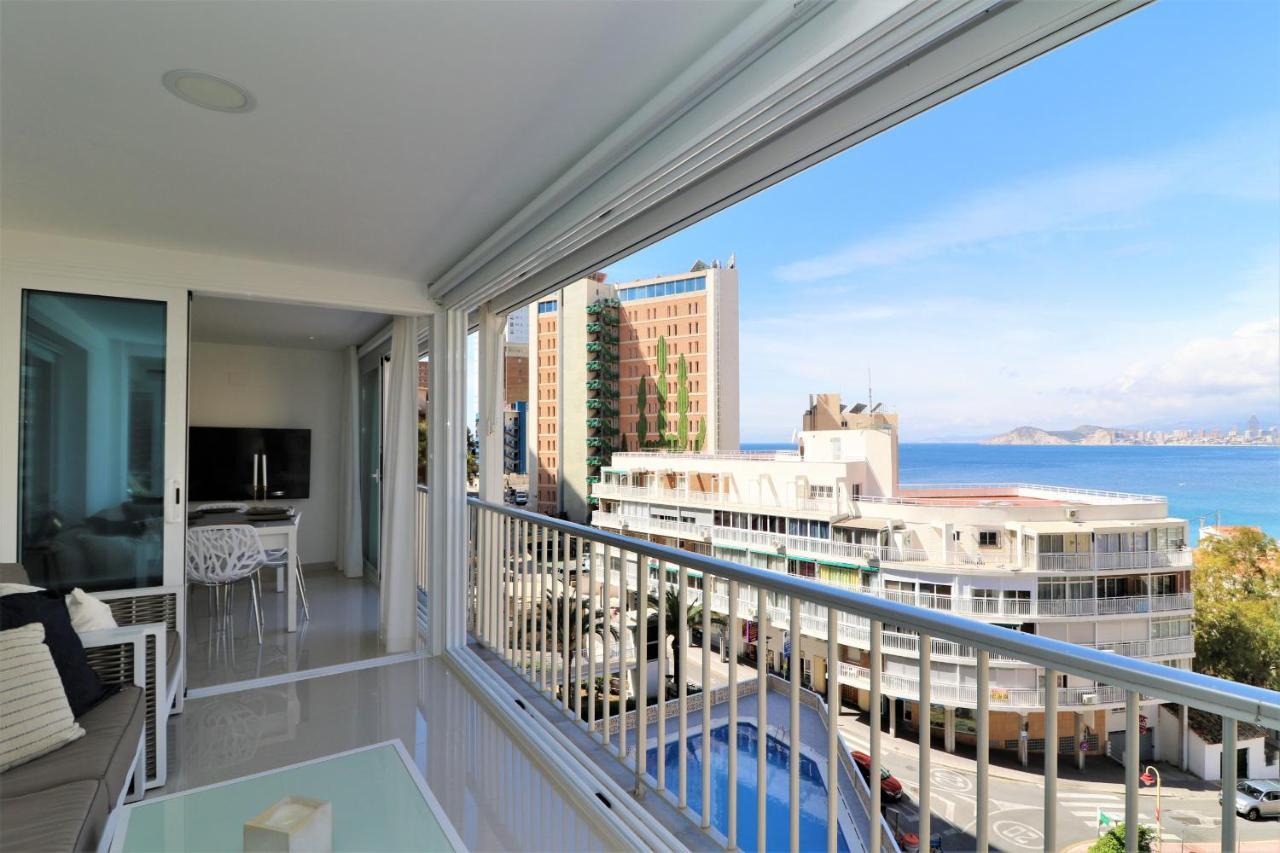 Ferienwohnung Halcon Deluxe 5-A Benidorm Exterior foto