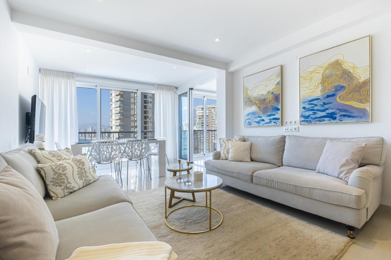 Ferienwohnung Halcon Deluxe 5-A Benidorm Exterior foto