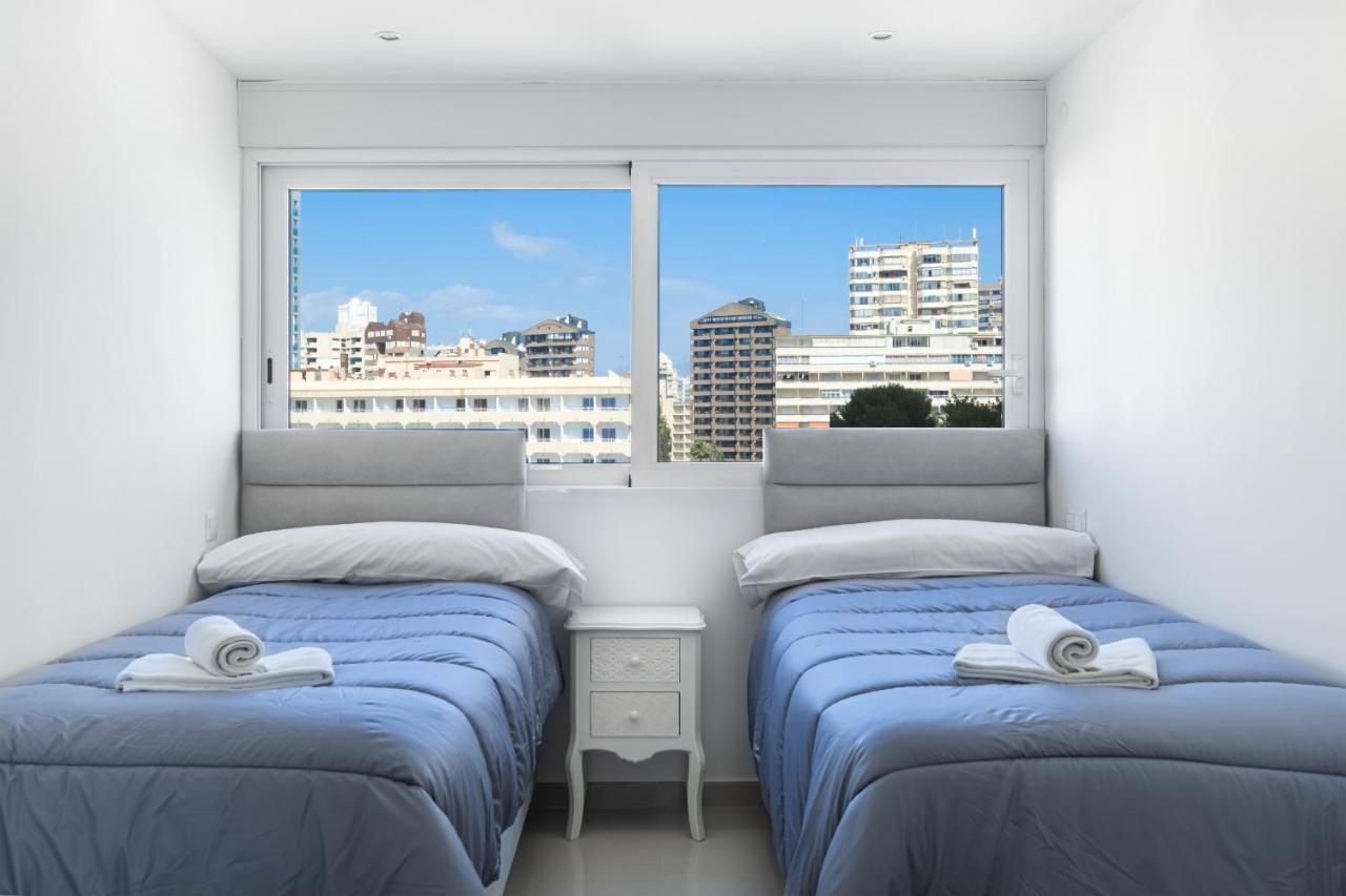 Ferienwohnung Halcon Deluxe 5-A Benidorm Exterior foto